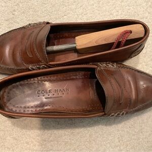Cole Haan Brown Leather Loafers